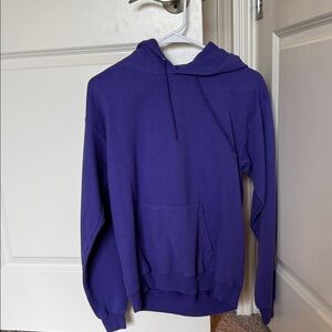 Hanes Men's Deep Purple Hoodie